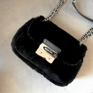 Michael Kors shearling bag